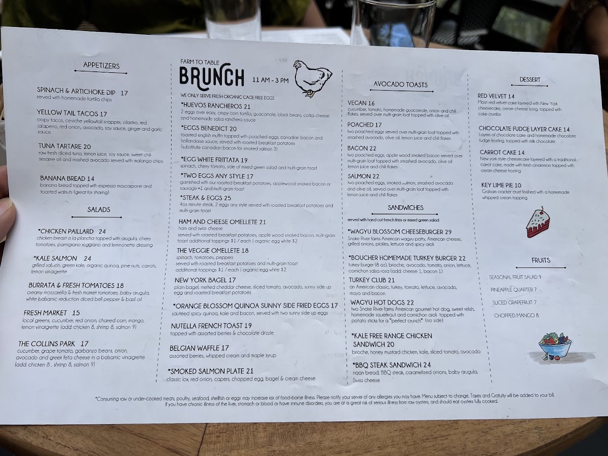 Orange Blossom Menu - Image 4